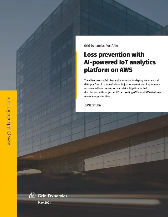 Loss Prevention with AI-powered IoT analytics platform on AWS
