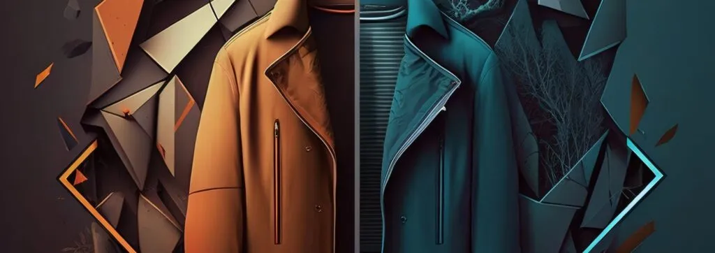 a color in clothes changed by generative AI