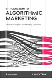 A book with a title Algorithmic marketing