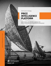 A book cover with the text Price Intelligence Platform