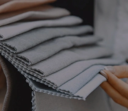 Pastel color fabrics
