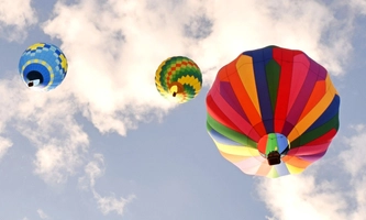 three air balloons