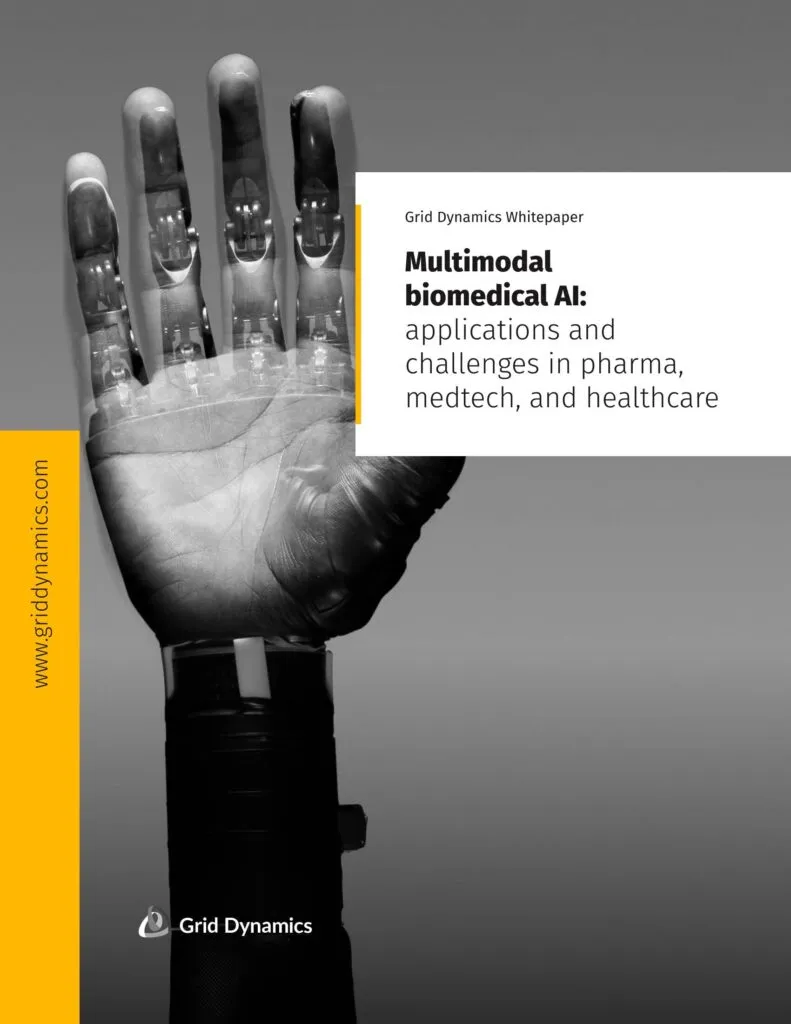 Multimodal biomedical AI cover