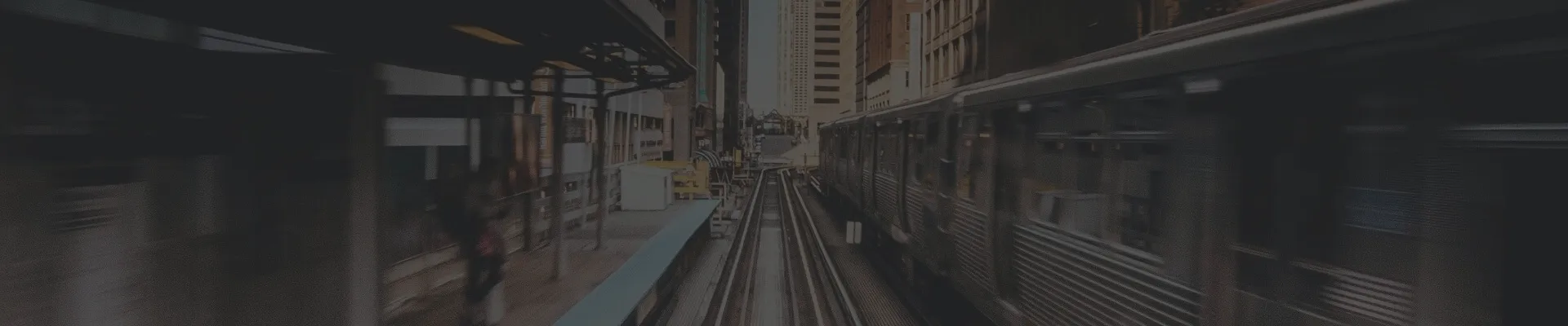 an underground station