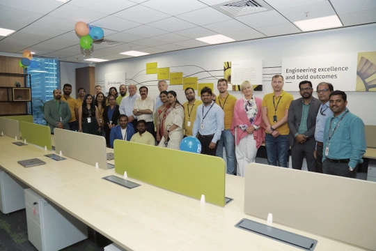 Grid Dynamics's office in Hyderabad